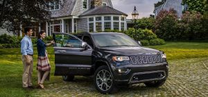family with 2021 Jeep Grand Cherokee