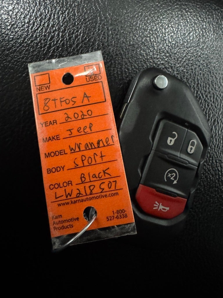 2020 Jeep Wrangler Sport S 4X4