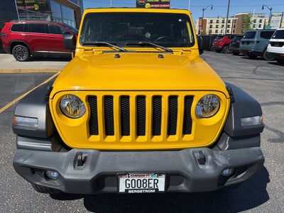 2018 Jeep Wrangler Sport S 4x4