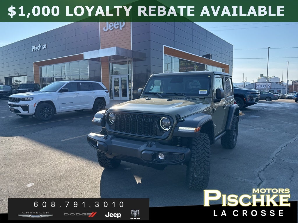 2026 Jeep Wrangler WRANGLER 2-DOOR WILLYS