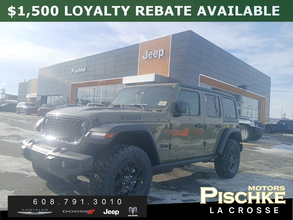 2026 Jeep Wrangler WRANGLER 4-DOOR WILLYS