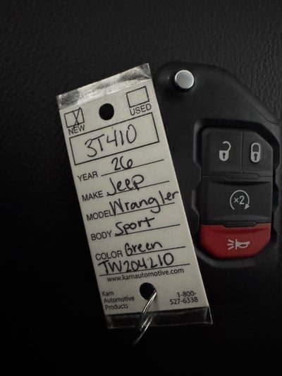 2026 Jeep Wrangler WRANGLER 4-DOOR WILLYS