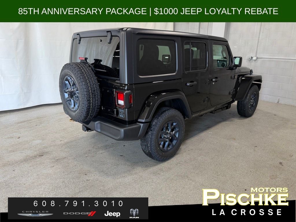 2026 Jeep Wrangler WRANGLER 4-DOOR 85TH ANNIVERSARY EDITION