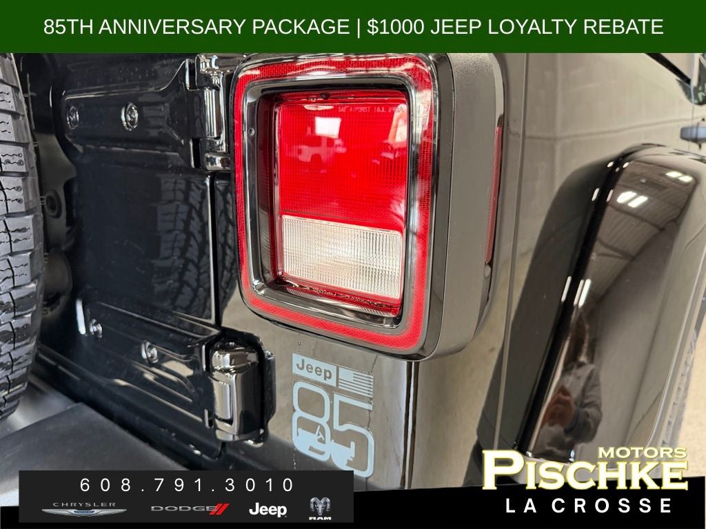 2026 Jeep Wrangler WRANGLER 4-DOOR 85TH ANNIVERSARY EDITION