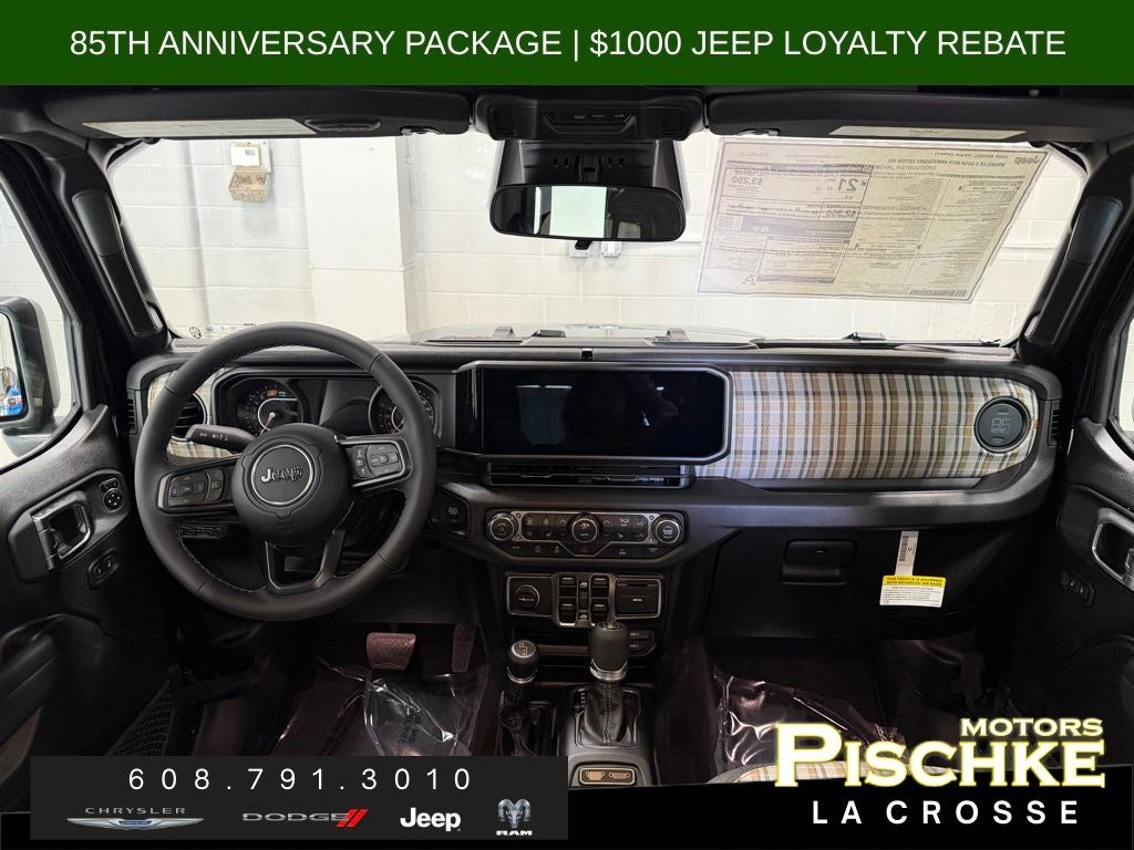 2026 Jeep Wrangler WRANGLER 4-DOOR 85TH ANNIVERSARY EDITION