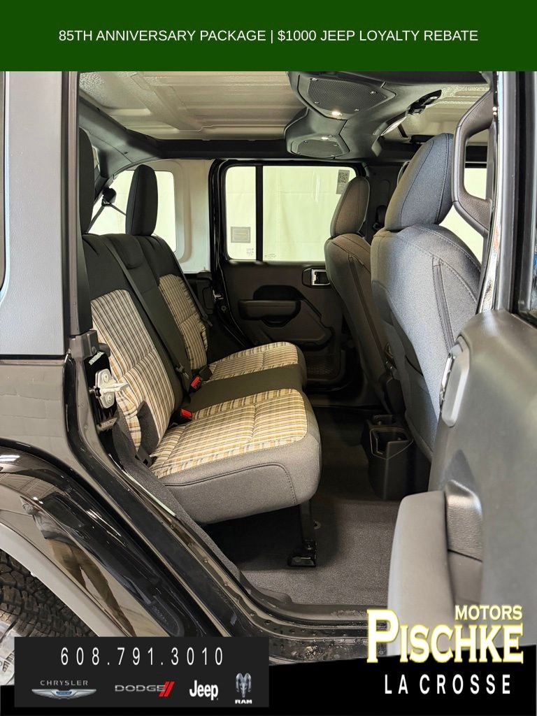 2026 Jeep Wrangler WRANGLER 4-DOOR 85TH ANNIVERSARY EDITION