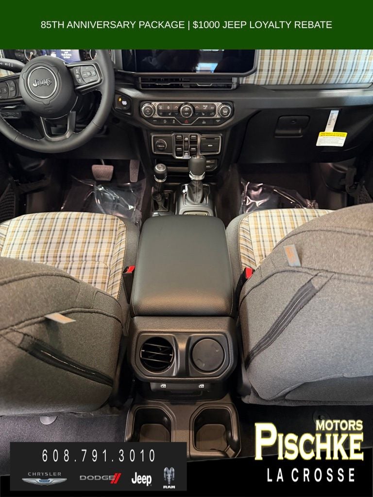 2026 Jeep Wrangler WRANGLER 4-DOOR 85TH ANNIVERSARY EDITION