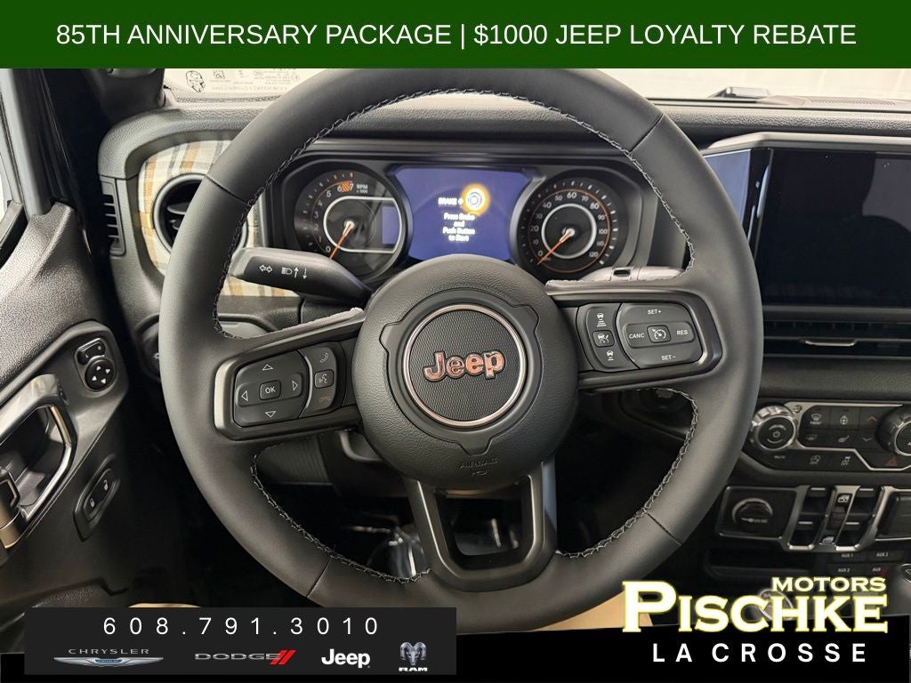 2026 Jeep Wrangler WRANGLER 4-DOOR 85TH ANNIVERSARY EDITION