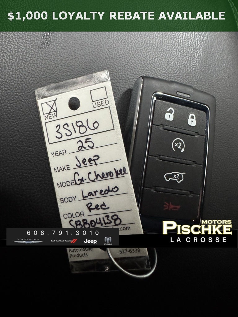 2025 Jeep Grand Cherokee GRAND CHEROKEE ALTITUDE X 4X4