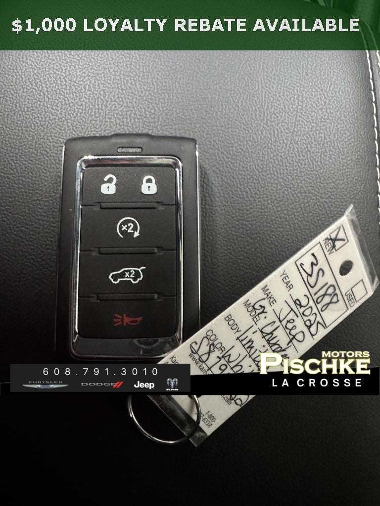 2025 Jeep Grand Cherokee GRAND CHEROKEE LIMITED 4X4