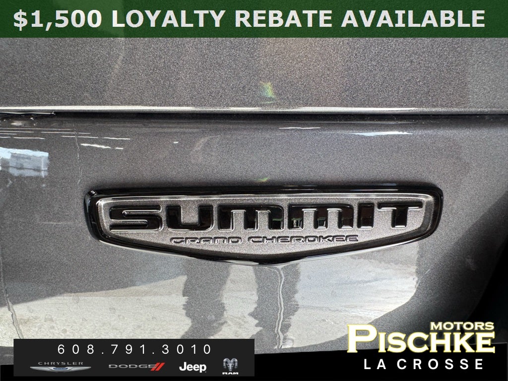 2025 Jeep Grand Cherokee GRAND CHEROKEE SUMMIT RESERVE 4X4