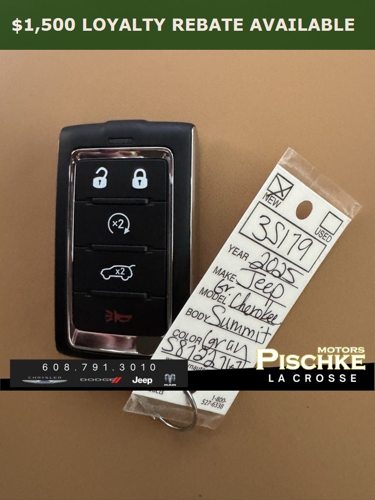 2025 Jeep Grand Cherokee GRAND CHEROKEE SUMMIT RESERVE 4X4