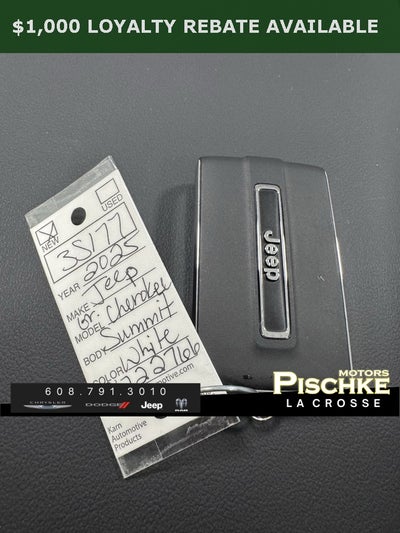 2025 Jeep Grand Cherokee GRAND CHEROKEE SUMMIT RESERVE 4X4