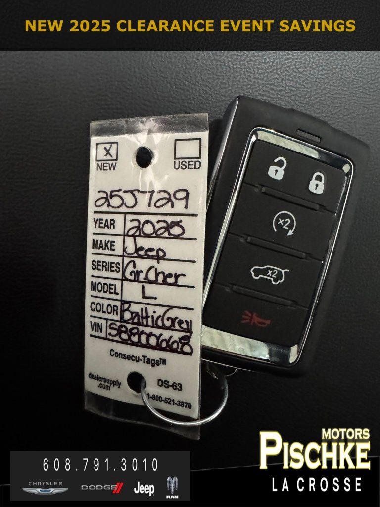 2025 Jeep Grand Cherokee GRAND CHEROKEE L ALTITUDE X 4X4