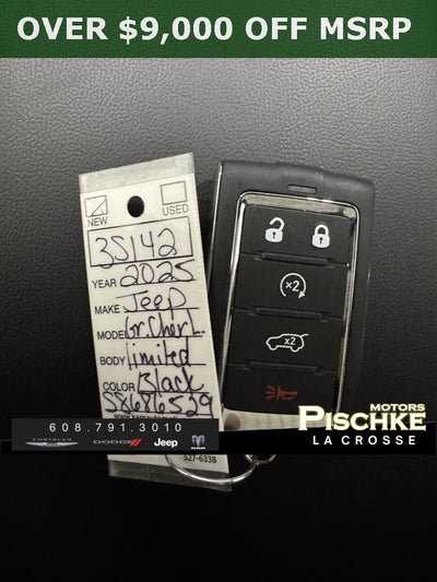 2025 Jeep Grand Cherokee GRAND CHEROKEE L LIMITED 4X4