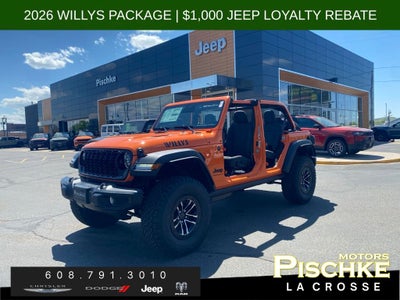 2026 Jeep Wrangler WRANGLER 4-DOOR WILLYS
