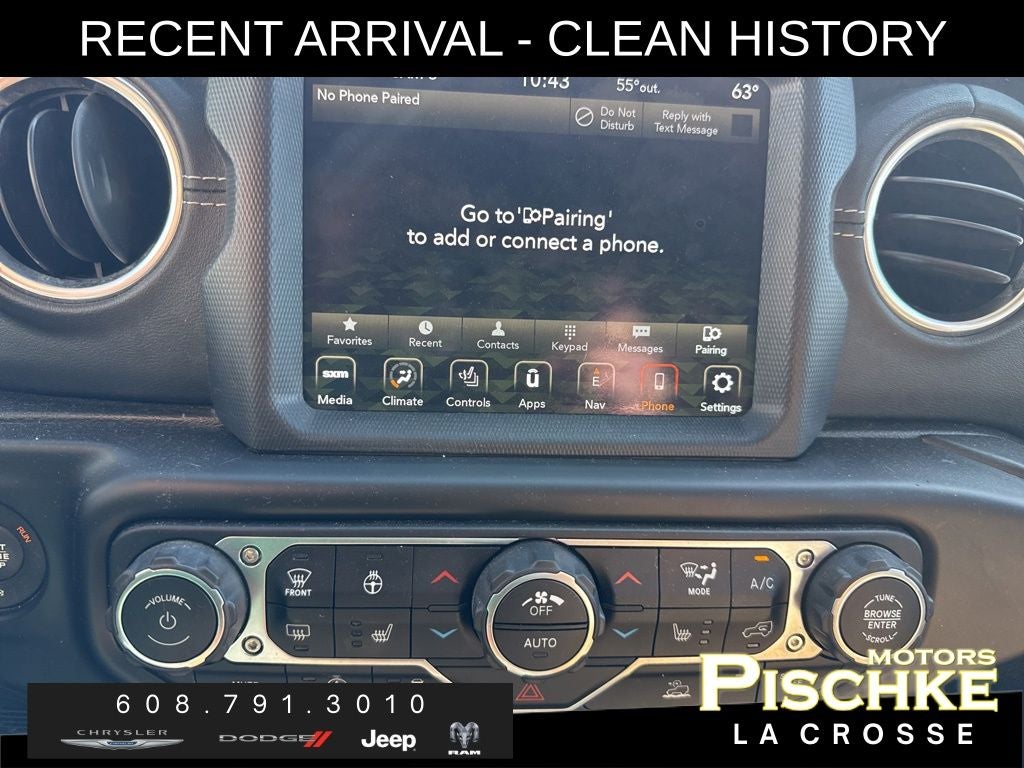 2020 Jeep Gladiator Overland 4x4