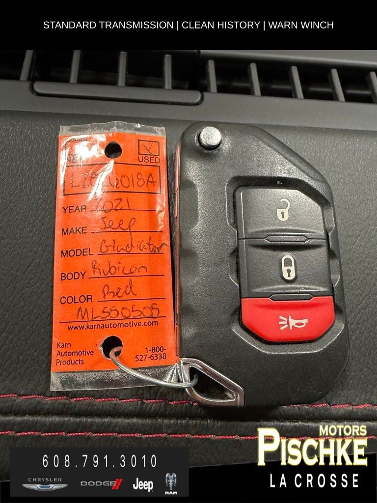 2021 Jeep Gladiator Rubicon 4x4