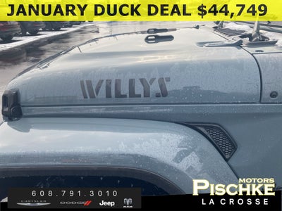 2025 Jeep Gladiator GLADIATOR WILLYS 4X4