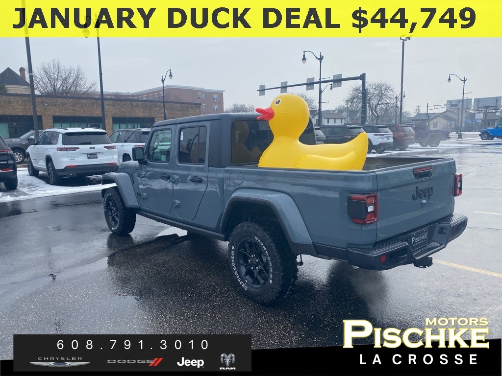 2025 Jeep Gladiator GLADIATOR WILLYS 4X4