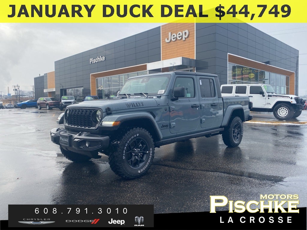 2025 Jeep Gladiator GLADIATOR WILLYS 4X4