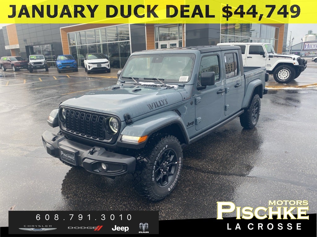 2025 Jeep Gladiator GLADIATOR WILLYS 4X4
