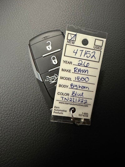 2026 RAM Ram 1500 RAM 1500 BIG HORN CREW CAB 4X4 5'7' BOX
