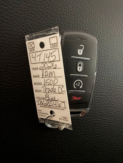 2026 RAM 1500 RAM 1500 WARLOCK CREW CAB 4X4 5'7' BOX