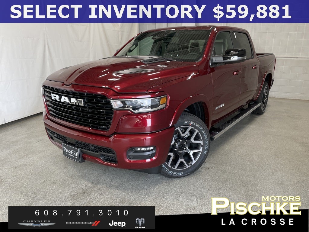 2026 RAM Ram 1500 RAM 1500 LARAMIE CREW CAB 4X4 5'7' BOX