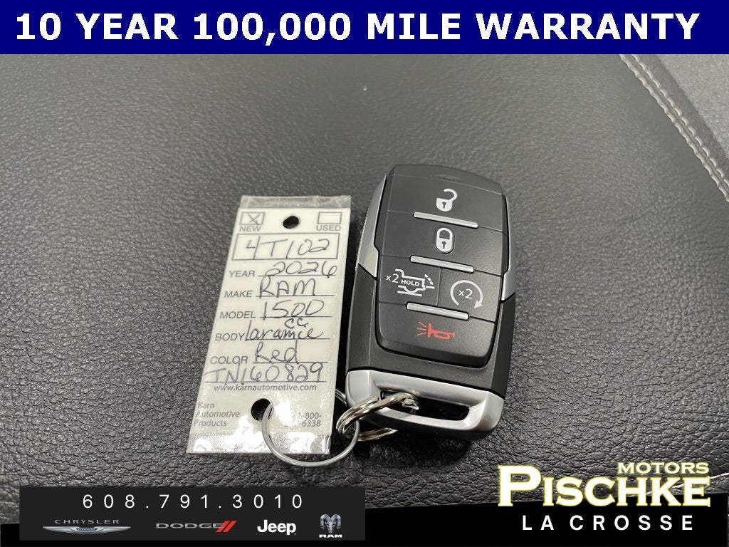 2026 RAM Ram 1500 RAM 1500 LARAMIE CREW CAB 4X4 5'7' BOX