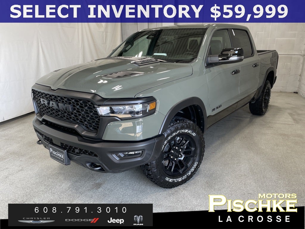 2026 RAM Ram 1500 RAM 1500 REBEL CREW CAB 4X4 5'7' BOX