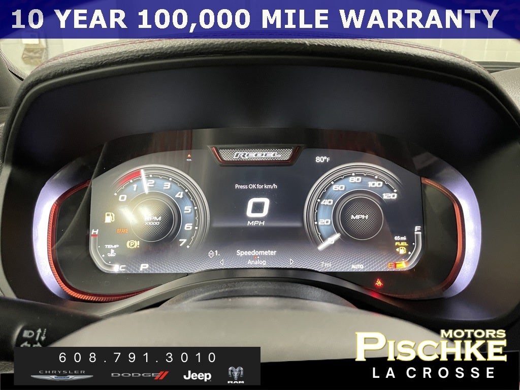 2026 RAM Ram 1500 RAM 1500 REBEL CREW CAB 4X4 5'7' BOX