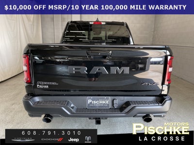2026 RAM Ram 1500 RAM 1500 REBEL CREW CAB 4X4 5'7' BOX