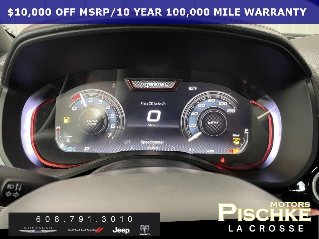 2026 RAM Ram 1500 RAM 1500 REBEL CREW CAB 4X4 5'7' BOX