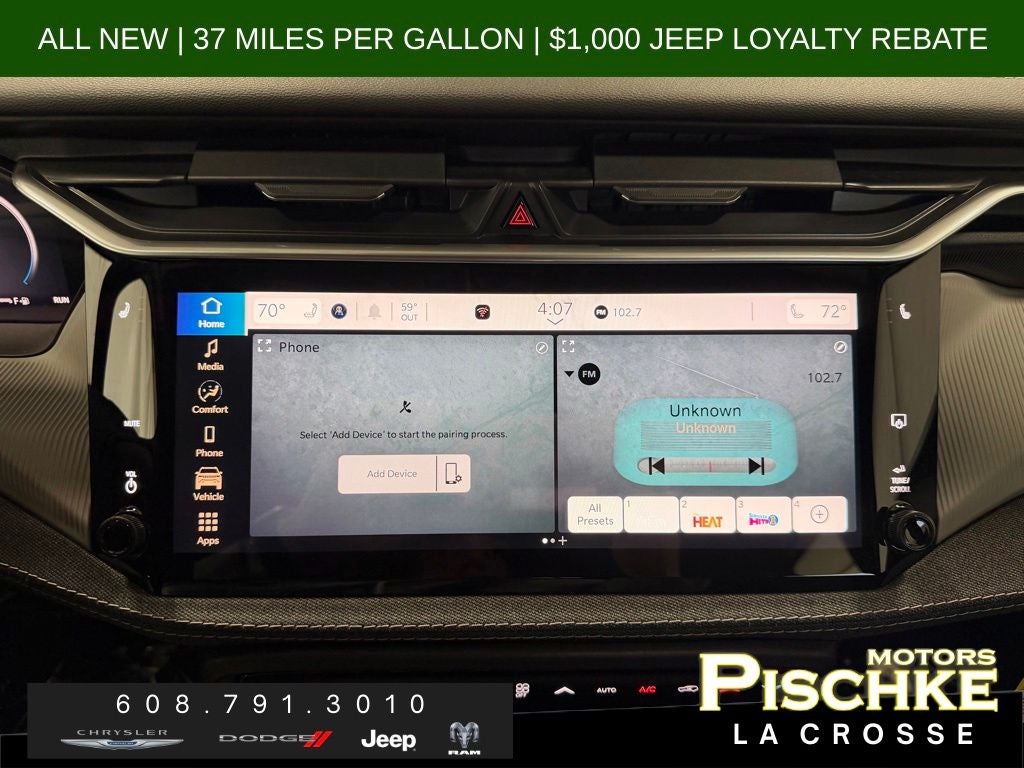 2026 Jeep Cherokee CHEROKEE LAREDO 4X4