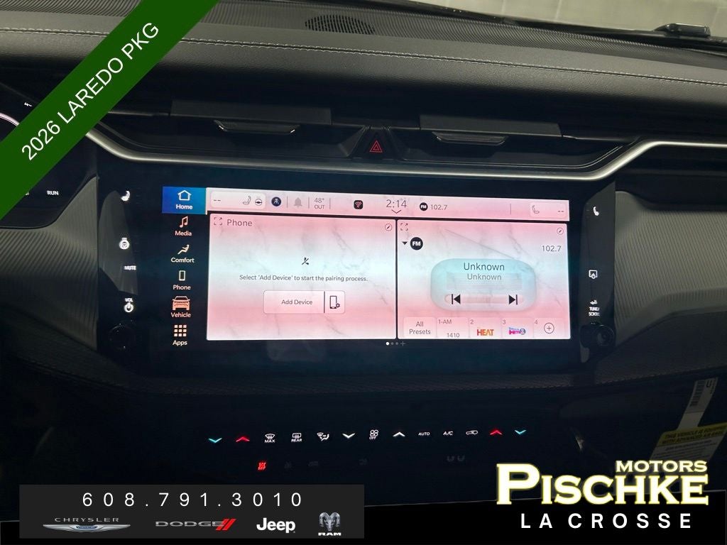 2026 Jeep Cherokee CHEROKEE LIMITED 4X4