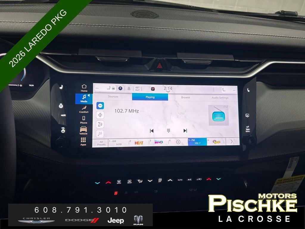2026 Jeep Cherokee CHEROKEE LIMITED 4X4