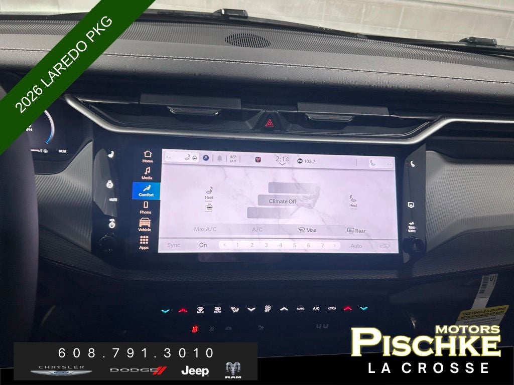 2026 Jeep Cherokee CHEROKEE LIMITED 4X4