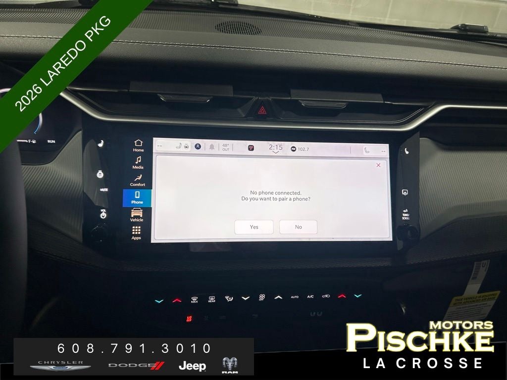 2026 Jeep Cherokee CHEROKEE LIMITED 4X4