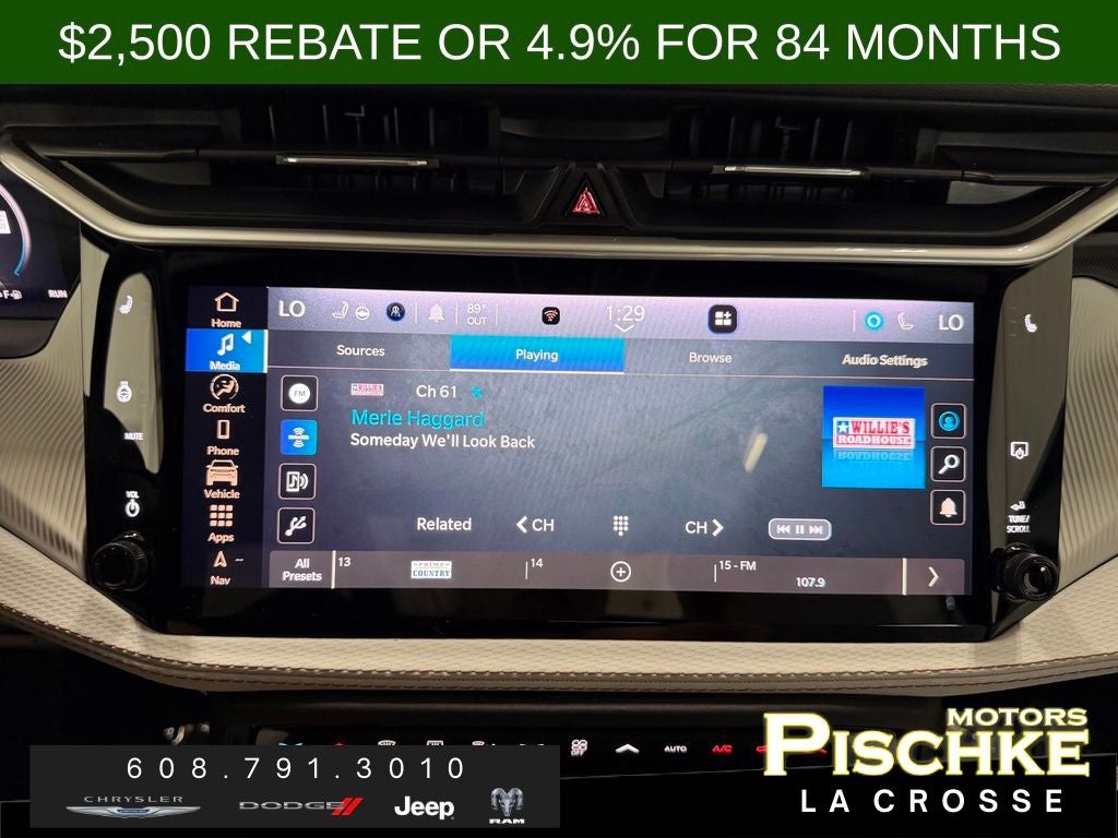 2026 Jeep Cherokee CHEROKEE OVERLAND 4X4