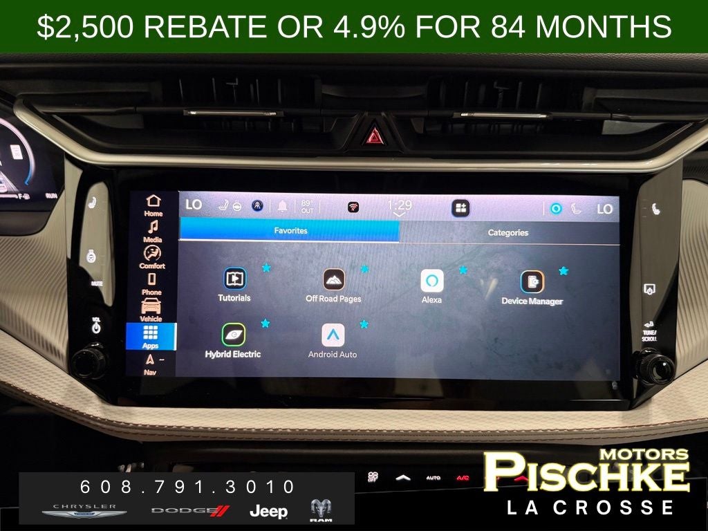 2026 Jeep Cherokee CHEROKEE OVERLAND 4X4