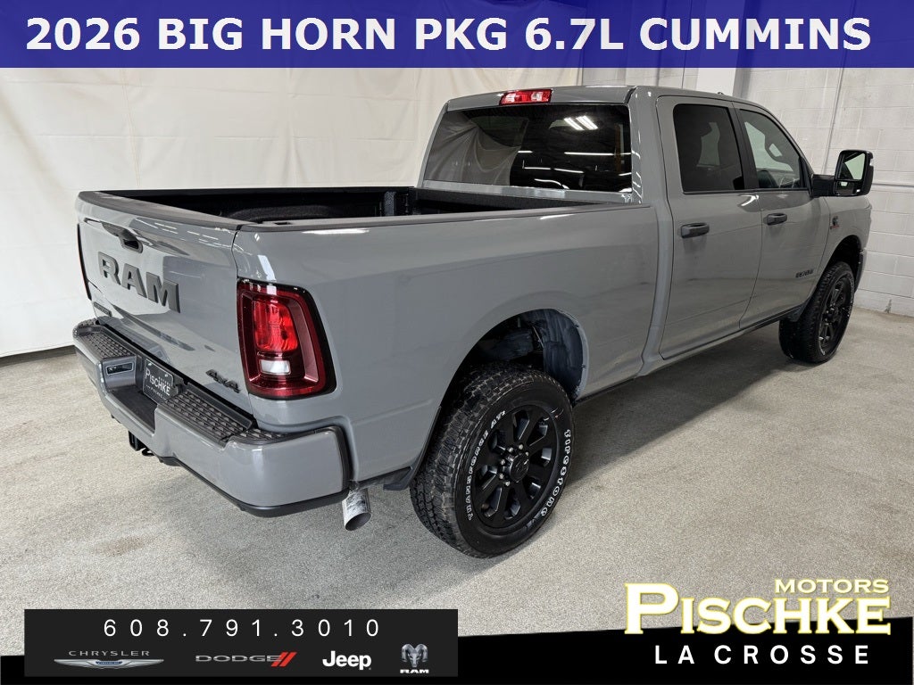 2026 RAM Ram 2500 RAM 2500 BIG HORN CREW CAB 4X4 6'4' BOX