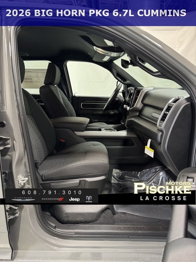 2026 RAM Ram 2500 RAM 2500 BIG HORN CREW CAB 4X4 6'4' BOX