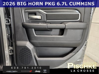 2026 RAM Ram 2500 RAM 2500 BIG HORN CREW CAB 4X4 6'4' BOX