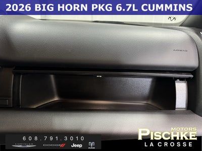 2026 RAM Ram 2500 RAM 2500 BIG HORN CREW CAB 4X4 6'4' BOX