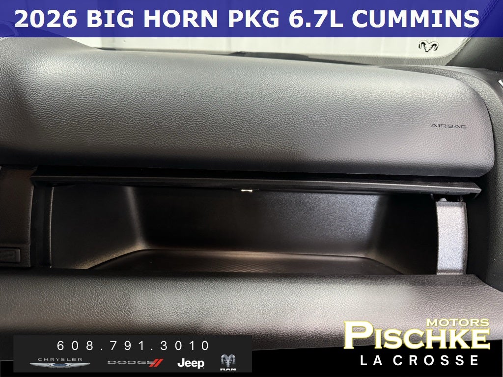 2026 RAM Ram 2500 RAM 2500 BIG HORN CREW CAB 4X4 6'4' BOX