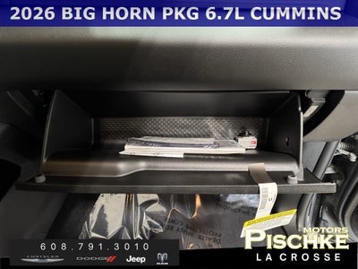 2026 RAM Ram 2500 RAM 2500 BIG HORN CREW CAB 4X4 6'4' BOX