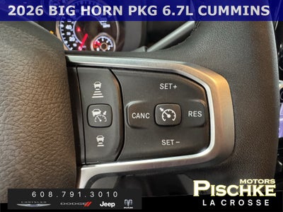 2026 RAM Ram 2500 RAM 2500 BIG HORN CREW CAB 4X4 6'4' BOX