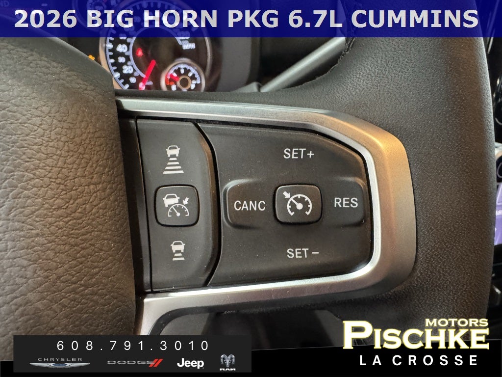 2026 RAM Ram 2500 RAM 2500 BIG HORN CREW CAB 4X4 6'4' BOX