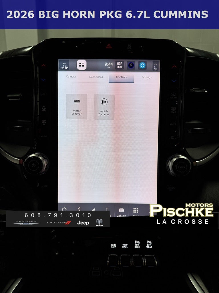 2026 RAM Ram 2500 RAM 2500 BIG HORN CREW CAB 4X4 6'4' BOX